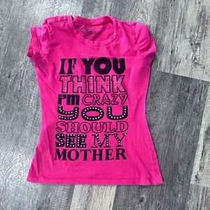 Ransom Hot Pink Statement Tee